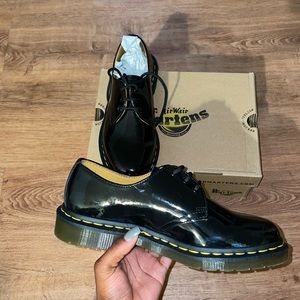 1461 Black Patent Smooth Leather Oxfords Women’s 8